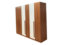 ARMOIRE ALDEIRE REF 690 (3PC) 6 PTS BROWN/WHITE (